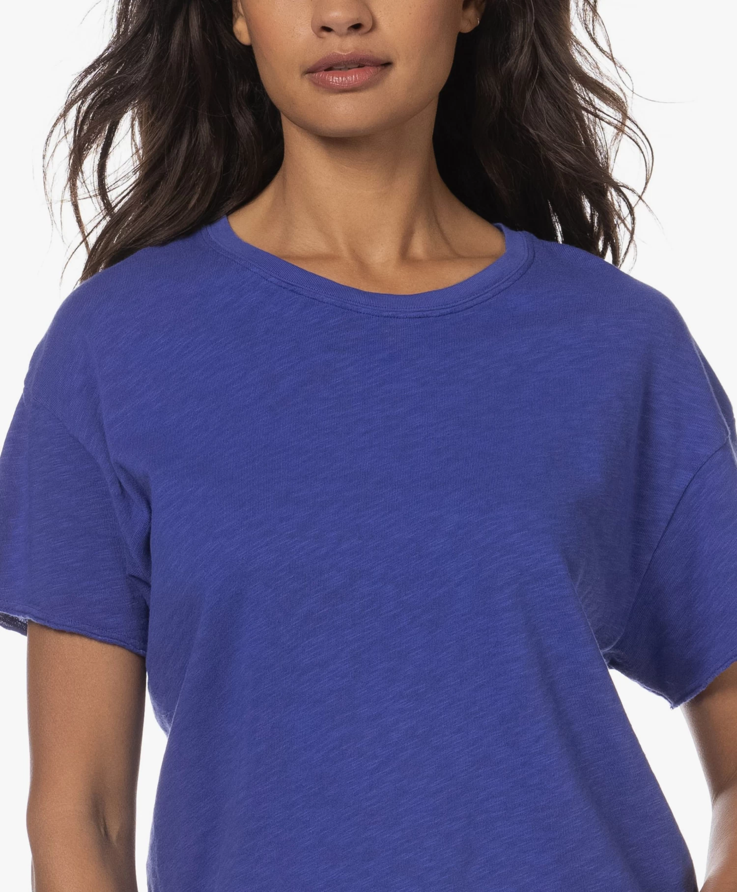 American Vintage Sonoma Slub Jersey T-Shirt - Vintage Royal Blue 9 American Vintage Sonoma Slub Jersey T-Shirt - Vintage Royal Blue - Afbeelding 7