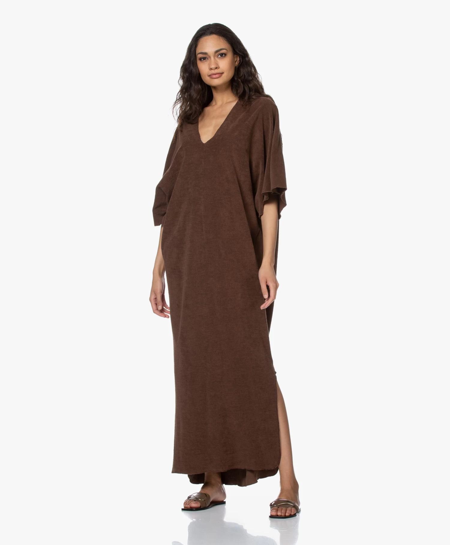 Speezys Amsterdam Kaftan No.1 - Chocolade Bruin 11 Speezys Amsterdam Kaftan No.1 - Chocolade Bruin - Afbeelding 9