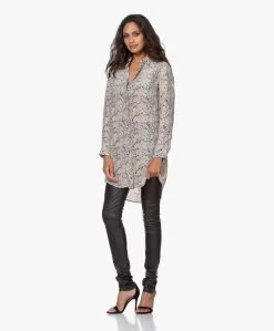 Equipment Essential Zijden Blousejurk - Slangenprint -JAMES PERSE WINKEL 200715 927b13a4 a907 4ad3 92a1 f4475414a1c4