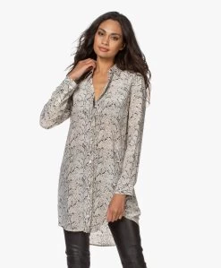 Equipment Essential Zijden Blousejurk - Slangenprint -JAMES PERSE WINKEL 200715 ded132bd 7791 4fd4 abd5 cc33f204d1b7