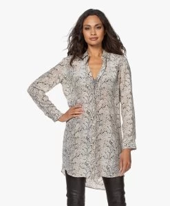 Equipment Essential Zijden Blousejurk - Slangenprint -JAMES PERSE WINKEL 200715 f3be7395 e71d 4653 bdcc 0a6c1182df1f