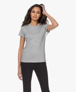 Vince Essential Crew Pima Katoenen T-Shirt - Grijs Mêlee -JAMES PERSE WINKEL 210128 176fedf5 e9f3 4822 81a3 96e259f4c2ad