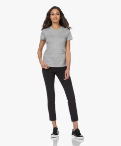 Vince Essential Crew Pima Katoenen T-Shirt - Grijs Mêlee -JAMES PERSE WINKEL 210128 da064f0f f622 458d bf3f 89d876172426