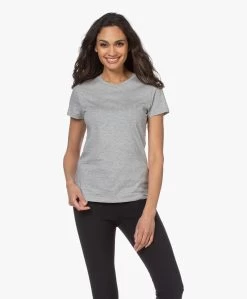 Vince Essential Crew Pima Katoenen T-Shirt - Grijs Mêlee -JAMES PERSE WINKEL 210128 ef92e9ef ebde 44e5 9267 1e653d688de8