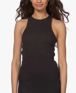 Rag & Bone The Essential Rib Jersey Jurk - Zwart -JAMES PERSE WINKEL 210225 cf159f3d e3af 42ff 8afa e75ac0dea152