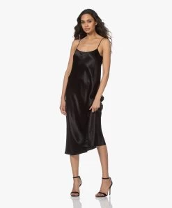 Vince Crush Satijnen Slip Dress - Zwart -JAMES PERSE WINKEL 210322 066d7017 fa02 4910 b79e 67ad2b2eb836