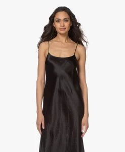 Vince Crush Satijnen Slip Dress - Zwart -JAMES PERSE WINKEL 210322 ae93deb9 e50a 479c b424 0b61506ab039