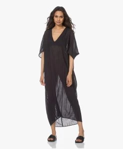 Su Paris Lida Gauze Kaftan - Zwart -JAMES PERSE WINKEL 210525 5b67aedc 01a1 4c04 883f 6a7e181bc564