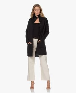 By Malene Birger Charlize Lyocell Longsleeve - Zwart -JAMES PERSE WINKEL 210701 ceb32188 9095 462a 9729 bf09a35369f2