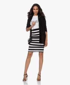 Extreme Cashmere N°191 Tube Long Jurk/Kokerrok - Stripe -JAMES PERSE WINKEL 210826 12f00894 6865 4434 8bec fbe8235ac929