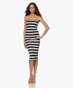 Extreme Cashmere N°191 Tube Long Jurk/Kokerrok - Stripe -JAMES PERSE WINKEL 210826 4f3e3d05 02fd 4016 9498 ea82150f151b