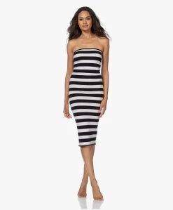 Extreme Cashmere N°191 Tube Long Jurk/Kokerrok - Stripe -JAMES PERSE WINKEL 210826 6146a5f5 d8e2 4324 9d28 db5069c565ad