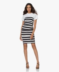 Extreme Cashmere N°191 Tube Long Jurk/Kokerrok - Stripe -JAMES PERSE WINKEL 210826 96e97435 118b 4ce8 ac13 5a5f182d262c