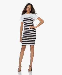 Extreme Cashmere N°191 Tube Long Jurk/Kokerrok - Stripe -JAMES PERSE WINKEL 210826 d8b4be11 9688 4ae5 9175 ab764b42276f