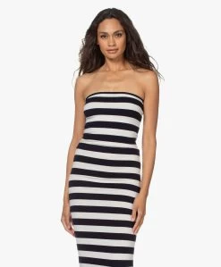 Extreme Cashmere N°191 Tube Long Jurk/Kokerrok - Stripe -JAMES PERSE WINKEL 210826 e8fb03d5 2b23 45ae 968c e0ce240c8f9f
