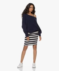 Extreme Cashmere N°191 Tube Long Jurk/Kokerrok - Stripe -JAMES PERSE WINKEL 210826 eb75e289 24d3 4d96 8b6f c61751bde21a