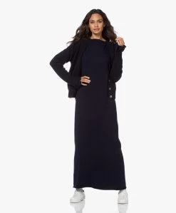 Extreme Cashmere N°192 Scoop Cashmeremix Jurk - Navy -JAMES PERSE WINKEL 210915 36f37356 1804 4e02 a122 68a7bb05ea87