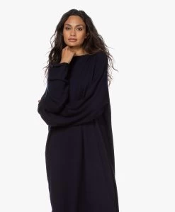 Extreme Cashmere N°192 Scoop Cashmeremix Jurk - Navy -JAMES PERSE WINKEL 210915 6fccb83e d1dc 4810 9c3e b0832c31f619