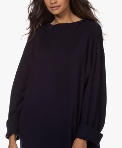 Extreme Cashmere N°192 Scoop Cashmeremix Jurk - Navy -JAMES PERSE WINKEL 210915 f19da26d c3d1 4e8b bddf fb8b2a8bde97