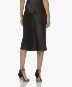 Vince Crush Satijnen Midi Rok - Zwart -JAMES PERSE WINKEL 211202 5c4b6063 92d6 4675 8377 0566e0162a5a