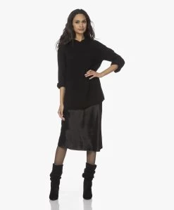 Vince Crush Satijnen Midi Rok - Zwart -JAMES PERSE WINKEL 211202 9bab3810 1203 4cdd 8a06 1e3672c4f73c