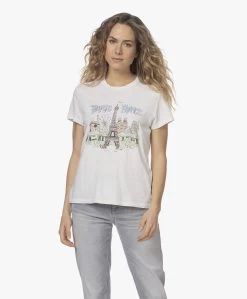 Re/Done 70S Paris Katoenen Print T-Shirt - Vintage White -JAMES PERSE WINKEL 220104 f968b7ce a8e2 4c43 8cd9 976411bb4904