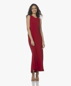 Norma Kamali Swing Mouwloze Jersey Maxi Jurk - Rood -JAMES PERSE WINKEL 220203 3a97cf47 614b 4531 8269 f105e075bc11