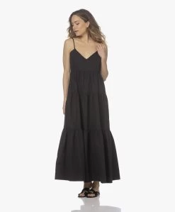 Róhe Milou Maxi Strokenjurk - Zwart -JAMES PERSE WINKEL 220208 47201d41 2b3f 49c7 be1e 2eb31be4c5bb