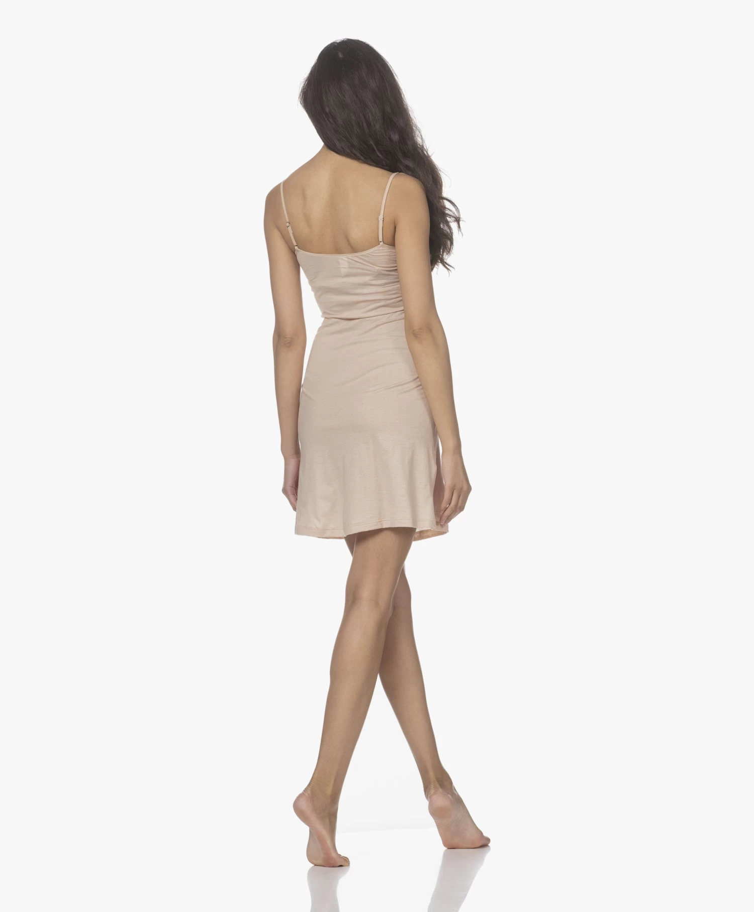 Hanro Ultralight Onderjurk - Beige 6 Hanro Ultralight Onderjurk - Beige - Afbeelding 4