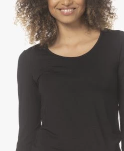 Lasalle Lyocell Jersey Longsleeve - Zwart -JAMES PERSE WINKEL 220316 c87f1c90 0042 4c34 8d91 708942a4f597