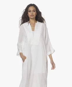 Su Paris Tao Viscosemix Seersucker Kaftan - Wit -JAMES PERSE WINKEL 220407 087f14d0 78e4 482e b330 6830daa5408a