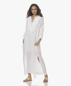 Su Paris Tao Viscosemix Seersucker Kaftan - Wit -JAMES PERSE WINKEL 220407 21c798ec 2014 457c 8f8c 2553b44a9ae8