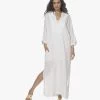 Su Paris Tao Viscosemix Seersucker Kaftan - Wit -JAMES PERSE WINKEL 220407 b0684f2f 256e 4f12 b7fa 9aaf9e558dc1