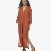 Su Paris Tao Viscose-Zijde Kaftan - Brick -JAMES PERSE WINKEL 220408 581ecc2c 68cd 4812 834c 88ddf28ca0b1