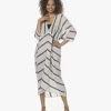 Su Paris Talia Voile Kaftan Met Jacquard Streepdessin - Zwart -JAMES PERSE WINKEL 220414 15ec5811 e405 4903 a69f 94eb943a9ae7