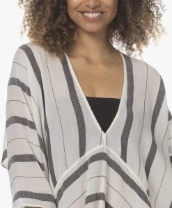 Su Paris Talia Voile Kaftan Met Jacquard Streepdessin - Zwart -JAMES PERSE WINKEL 220414 93765203 b67e 4ac5 9d1d 00d16c24de01