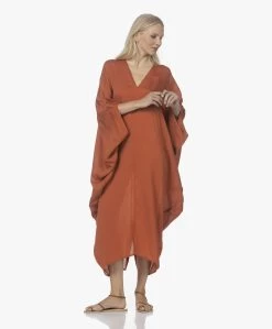 Su Paris Palma Batwing Sleeve Viscosemix Kaftan - Brick -JAMES PERSE WINKEL 220421 6ab7a068 6c74 4b28 a984 8fcf9c426338