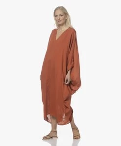 Su Paris Palma Batwing Sleeve Viscosemix Kaftan - Brick -JAMES PERSE WINKEL 220421 8c6defa3 d9e6 424c 83f2 2228a8ea9228