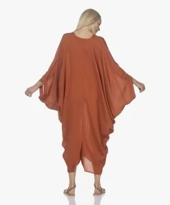 Su Paris Palma Batwing Sleeve Viscosemix Kaftan - Brick -JAMES PERSE WINKEL 220421 98e940a0 c189 4ced 8549 28e95bc52a0b