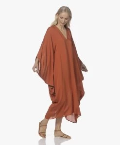 Su Paris Palma Batwing Sleeve Viscosemix Kaftan - Brick -JAMES PERSE WINKEL 220421 9af2f202 425b 433b 9238 68be524179bc