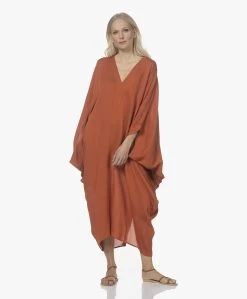 Su Paris Palma Batwing Sleeve Viscosemix Kaftan - Brick -JAMES PERSE WINKEL 220421 f27b8ccd 335c 43f8 bd26 da2494d012f3
