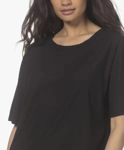 Neeve The Box Korte Mouwen T-Shirt - Zwart -JAMES PERSE WINKEL 220426 ad175117 6f66 4311 8a1a 7a75aa9b4f77