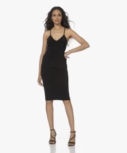 Norma Kamali Straight Travel Jersey Rok - Zwart -JAMES PERSE WINKEL 220519 3e7a6a9b a4e7 4e58 b103 bebdce40ffd1