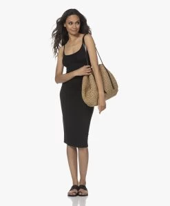 Enza Costa Twist Back Viscose Jersey Jurk - Zwart -JAMES PERSE WINKEL 220525 837c86bb c49d 4ec7 a144 56b15f7acfad