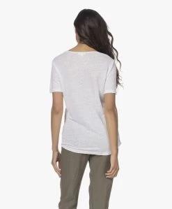Neeve The Linen Scoopneck T-Shirt - Crispy White 18 Neeve The Linen Scoopneck T-Shirt - Crispy White -JAMES PERSE WINKEL 220531 52e2b09c 4bab 4a2c bf85 936e684e5bc9