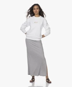 Japantky Ryoko Modal Rib Jersey Maxi Rok - Grijs Mêlee -JAMES PERSE WINKEL 220531 66b821a5 e3a6 4755 a205 66d00f3605ac