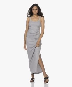 Japantky Ryoko Modal Rib Jersey Maxi Rok - Grijs Mêlee -JAMES PERSE WINKEL 220531 8b5823f5 e705 4aab b7b8 801f9b06ffb2