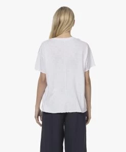 American Vintage Sonoma Slub Jersey T-Shirt - Wit -JAMES PERSE WINKEL 220607 532ed02b a198 4ab6 8d0b 517a8eec1170