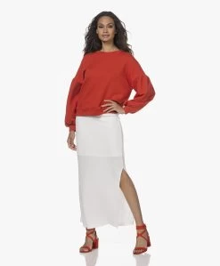 Japantky Ryoko Modal Rib Jersey Maxi Rok - Panna -JAMES PERSE WINKEL 220616 7ea119e1 b650 4d42 b00f 597dc3fcc638