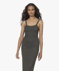 Japantky Yukata Dubbellaagse Rib Jersey Maxi Jurk - Groen -JAMES PERSE WINKEL 220616 b7ffc638 327f 4e64 978e b9ce30bd7b76